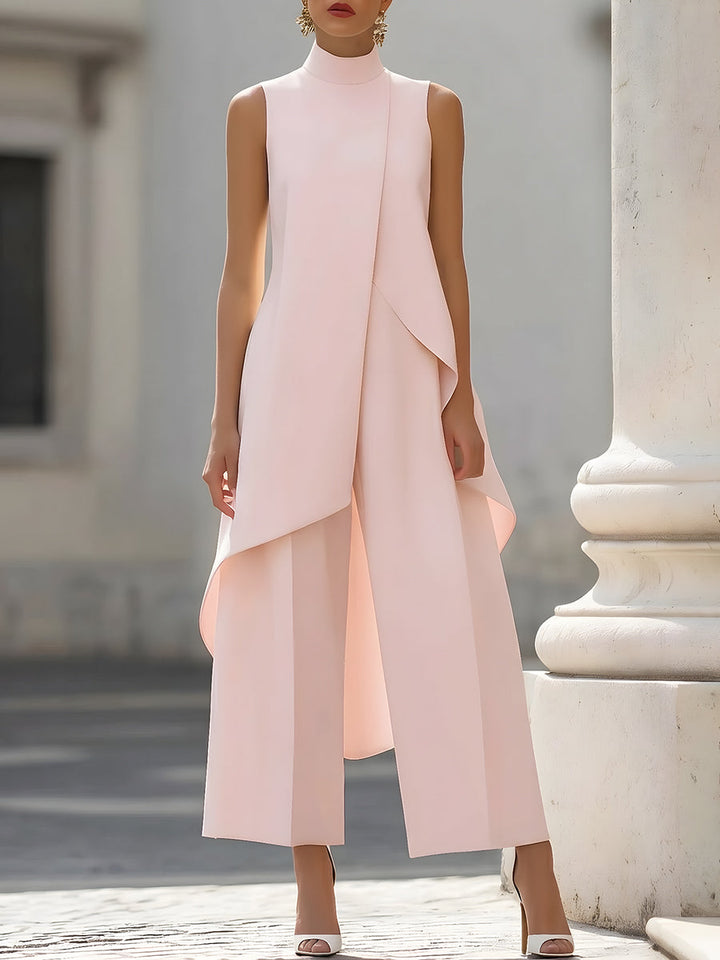 Martina | Elegant Drop Long Jumpsuit