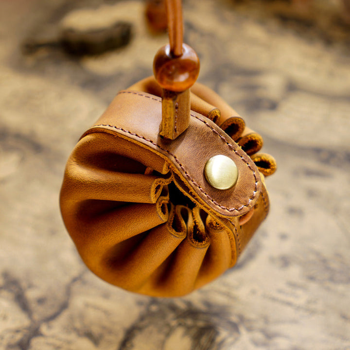 Poppy | Handmade Leather Coin Purse — Jarah Melbourne