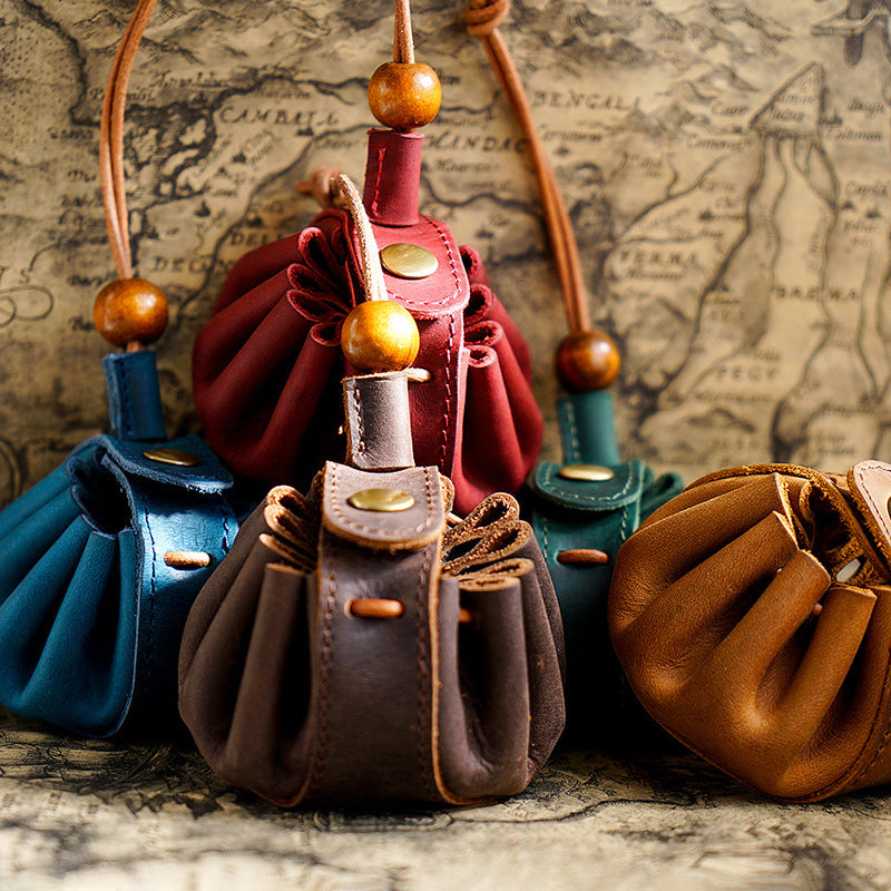 Poppy | Handmade Leather Coin Purse — Jarah Melbourne