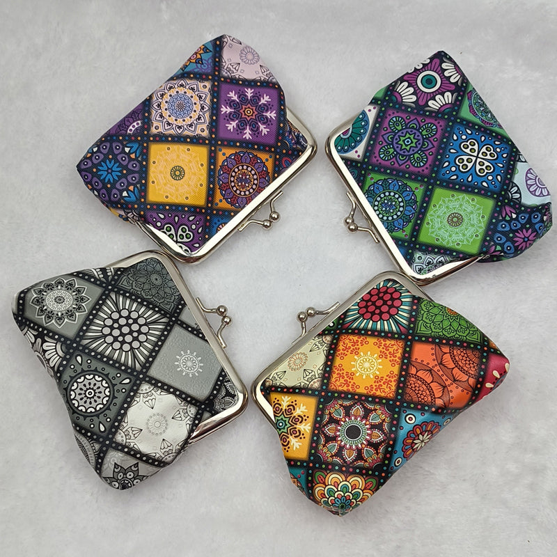 Mina | Ethnic Clasp Coin Purse — Jarah Melbourne