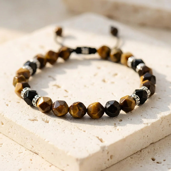 Ruby | Tiger's Eye Onyx Power Bracelet