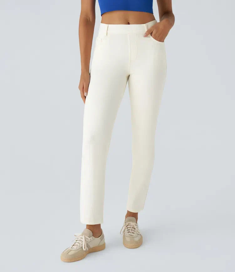 Naomi | High Waist Elastic Comfort Pants