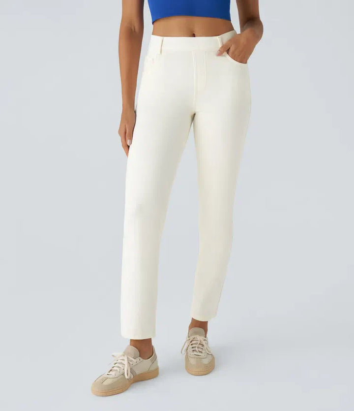 Naomi | High Waist Elastic Comfort Pants