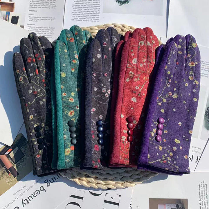 Bloom warm winter gloves — Jarah Melbourne
