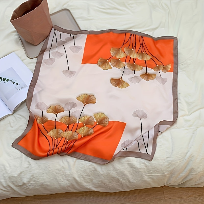 Luna | Casual Ginkgo Leaf Scarf