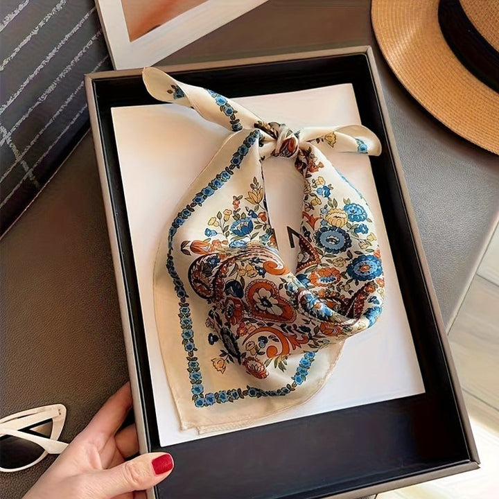 Willow | Elegant Floral Scarf