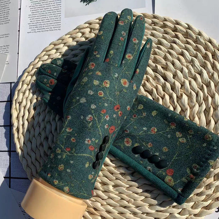 Bloom warm winter gloves — Jarah Melbourne
