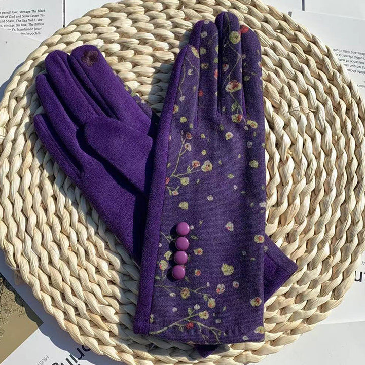 Bloom warm winter gloves — Jarah Melbourne
