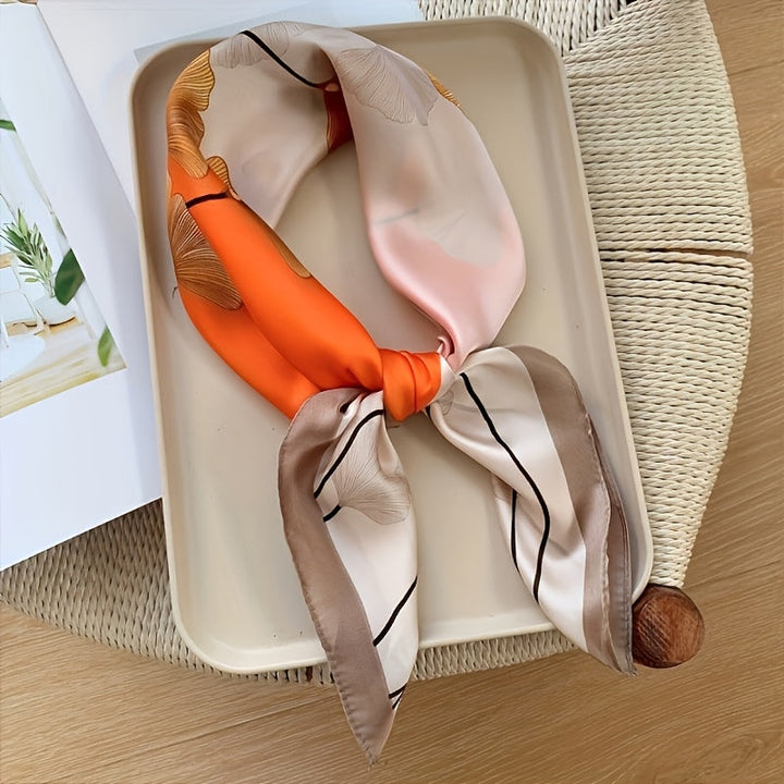 Luna | Casual Ginkgo Leaf Scarf