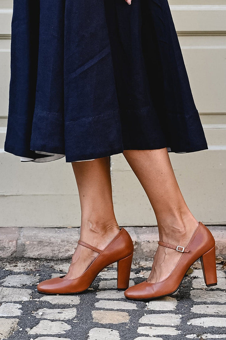 Giulia | Comfortable Low Heel Sandals for Everyday Use