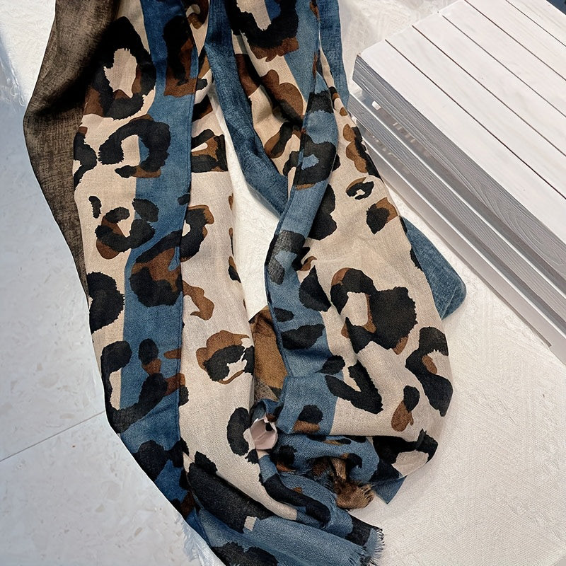 Briar | Casual Leopard Print Scarf