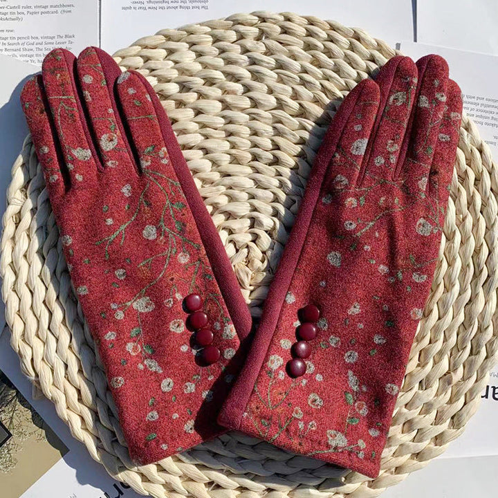 Bloom warm winter gloves — Jarah Melbourne