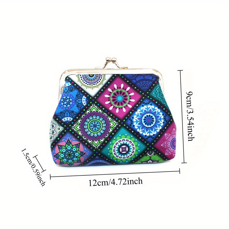 Mina | Ethnic Clasp Coin Purse — Jarah Melbourne