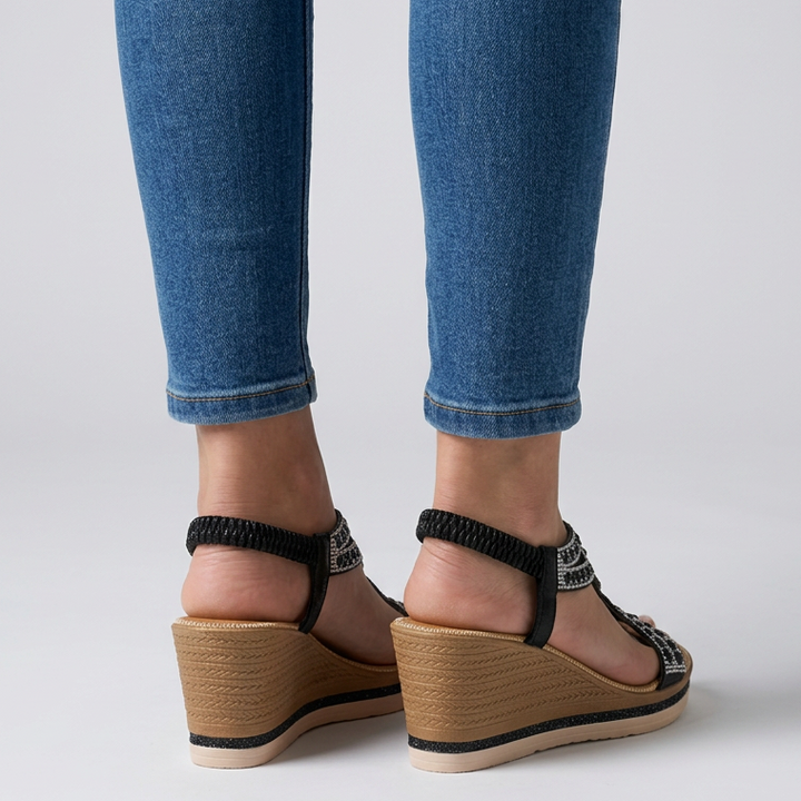 Eden - Comfortable wedge sandal for women