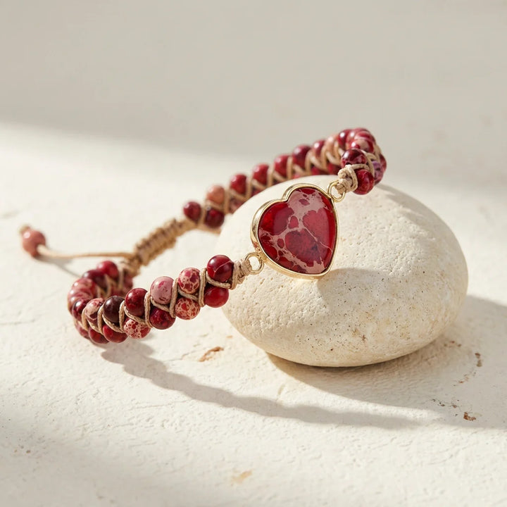 Autumn | Woven Imperial Heart Bracelet