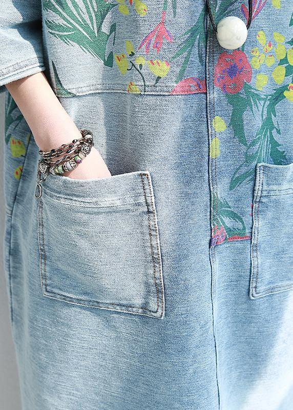 Floral Cotton Quilted Runway Dress