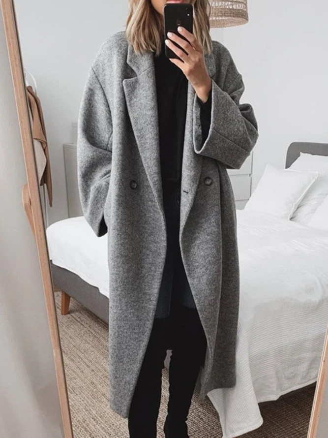 Cordelia – Cosy Long Coat — Jarah Melbourne