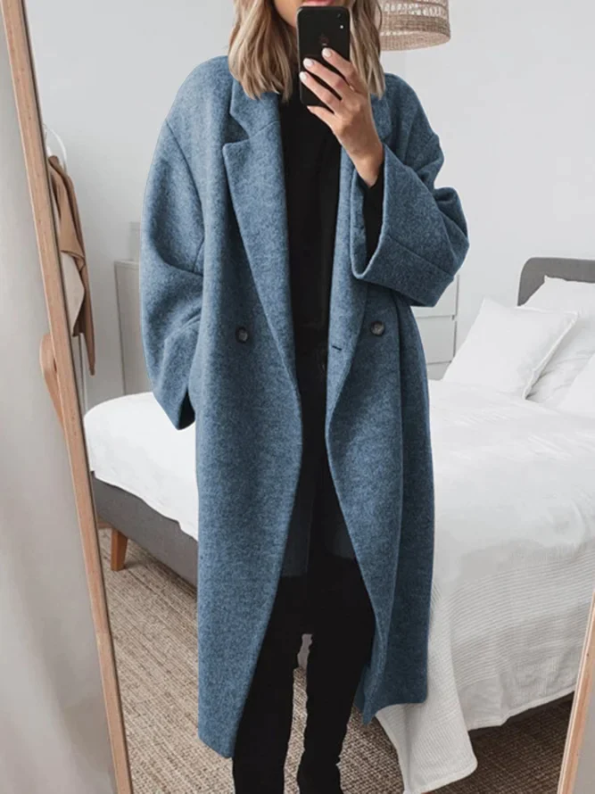 Cordelia – Cosy Long Coat — Jarah Melbourne
