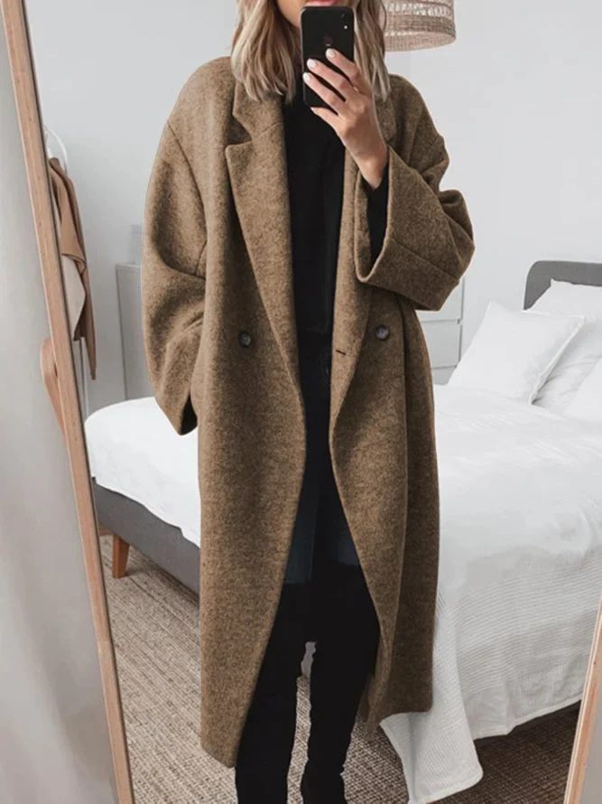 Cordelia – Cosy Long Coat — Jarah Melbourne
