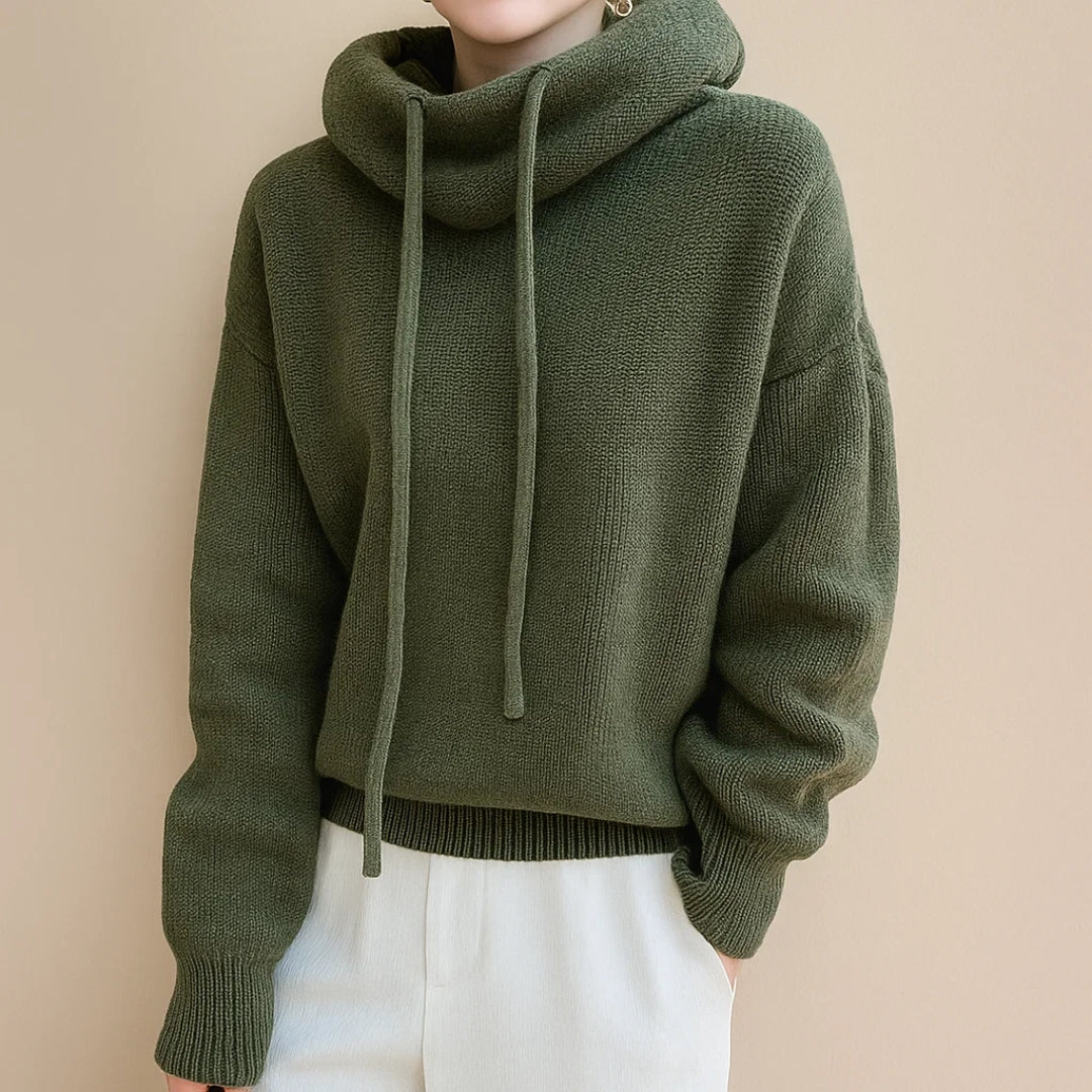 Annalina – Knitted Hoodie — Jarah Melbourne