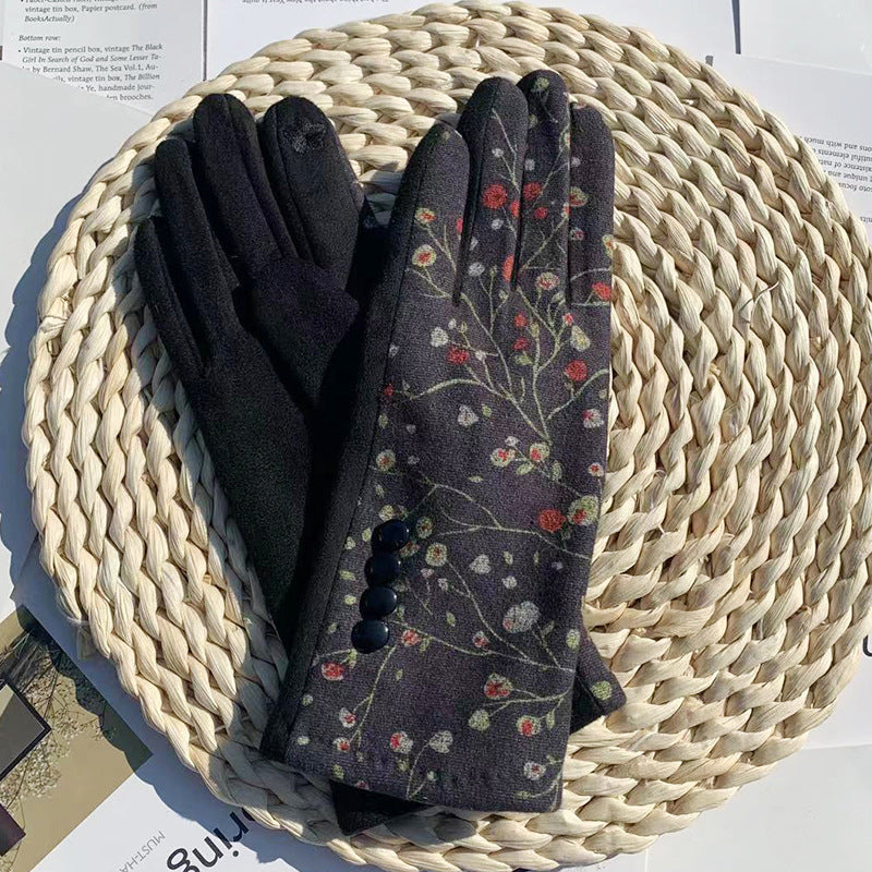 Bloom warm winter gloves — Jarah Melbourne