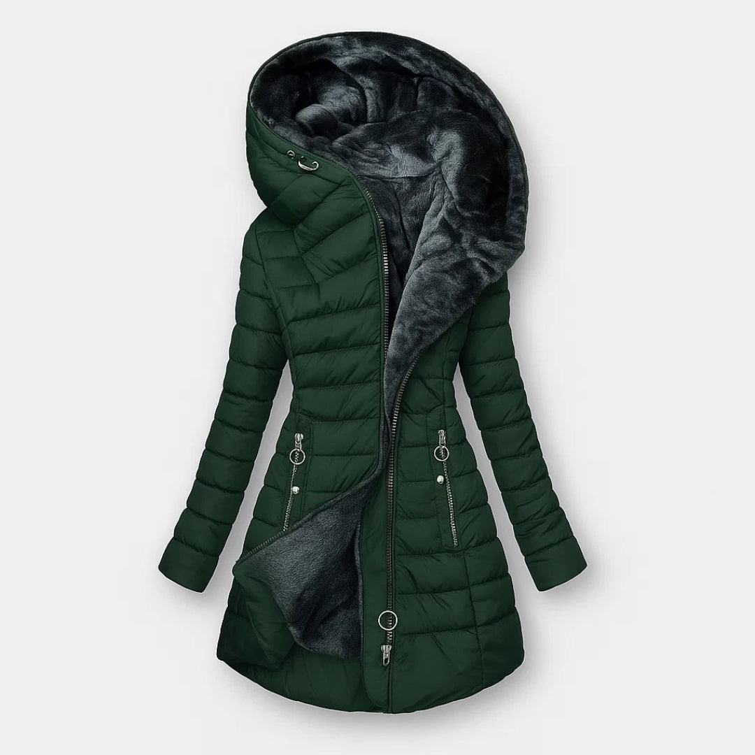 Kori – Cosy Fur-Lined Coat — Jarah Melbourne
