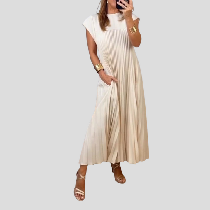 Petra | Classic Pleated Dress