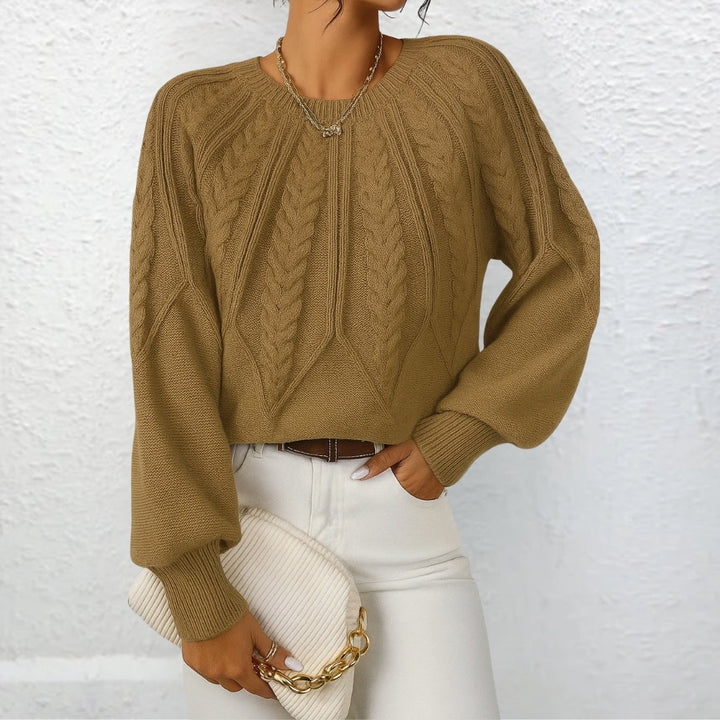 Erika – Wide-Sleeve Knit Jumper — Jarah Melbourne