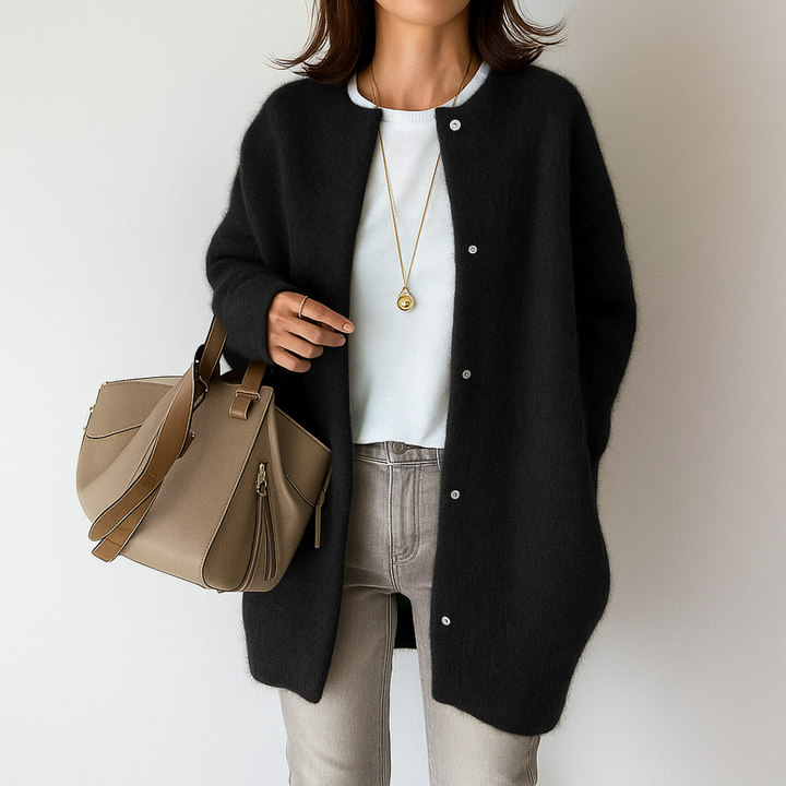 Silvia – Warm Knit Cardigan — Jarah Melbourne