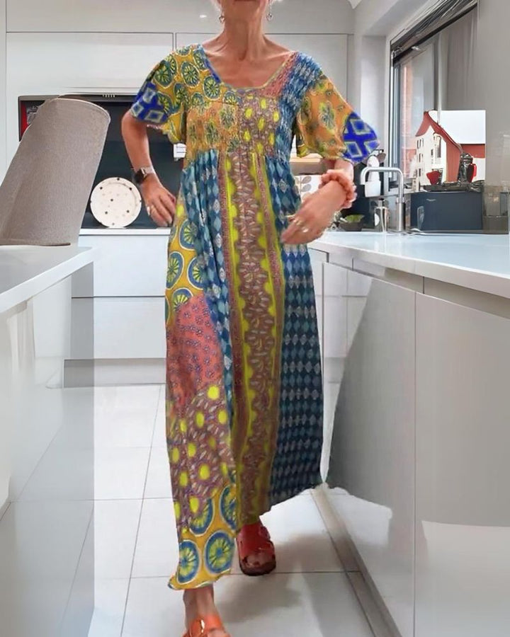 Ash | Colorful Boho Dress