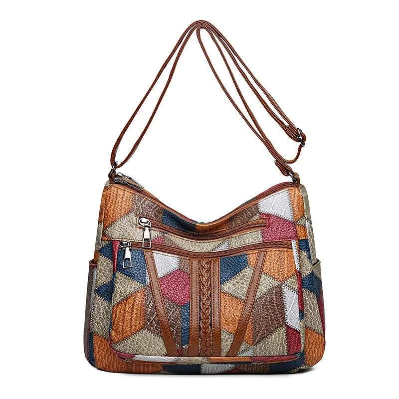 Samina | Patchwork Vegan Handbag — Jarah Melbourne