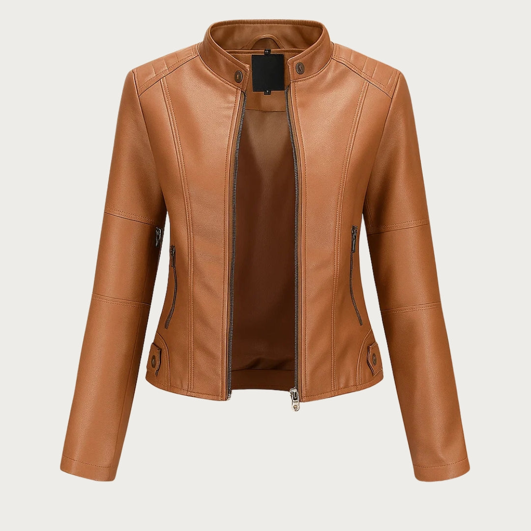 Jeniffer – Modern Leather Jacket — Jarah Melbourne