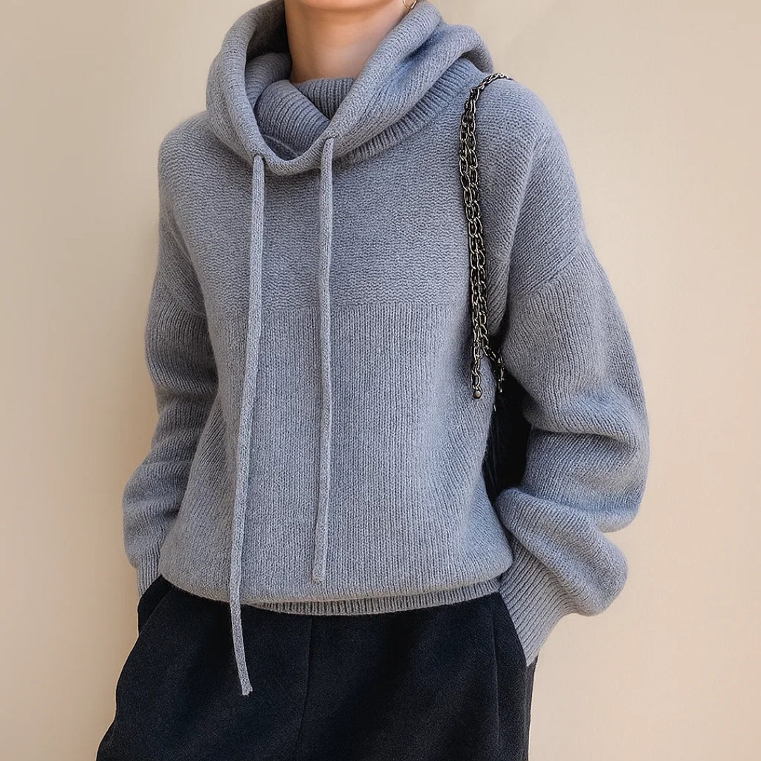 Annalina – Knitted Hoodie — Jarah Melbourne