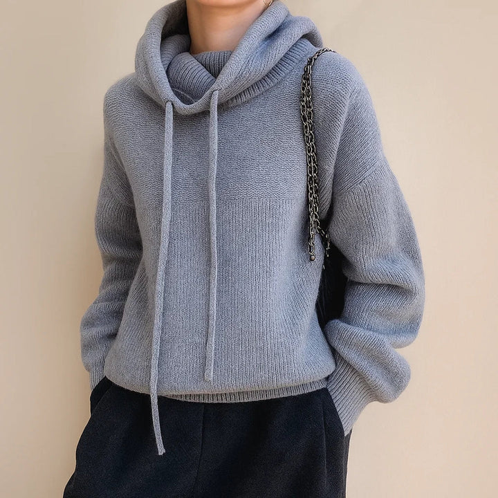 Annalina – Knitted Hoodie — Jarah Melbourne