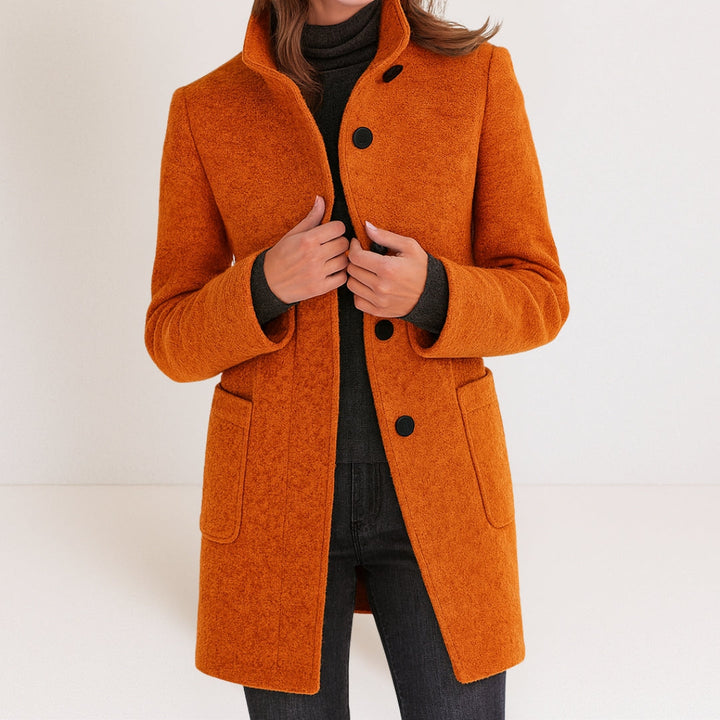 Stella – High-Collar Jacket — Jarah Melbourne