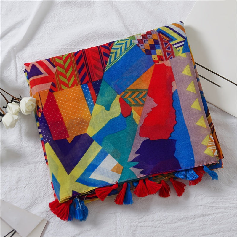 Thea | Casual Colourful Scarf