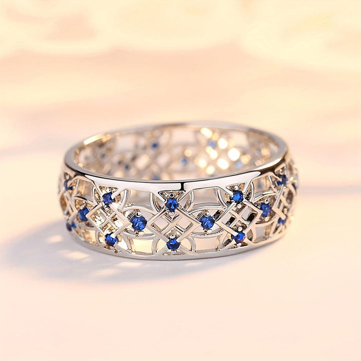 Ivy | Sapphire Filigree Dream Ring