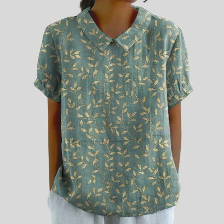 Encarna Elegant floral top