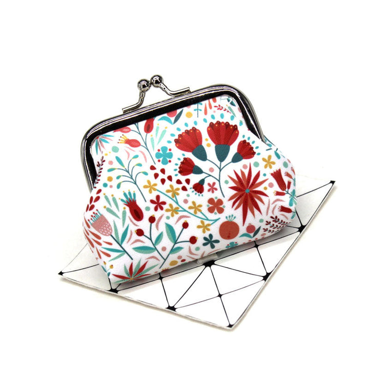 June | Printed Boho Coin Purse — Jarah Melbourne