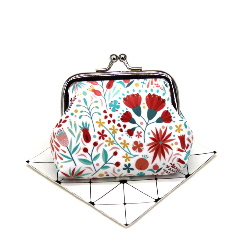 June | Printed Boho Coin Purse — Jarah Melbourne