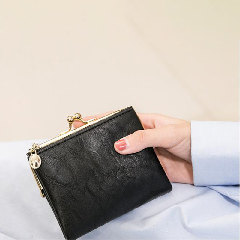 Della | Clasp & Zip Coin Purse — Jarah Melbourne