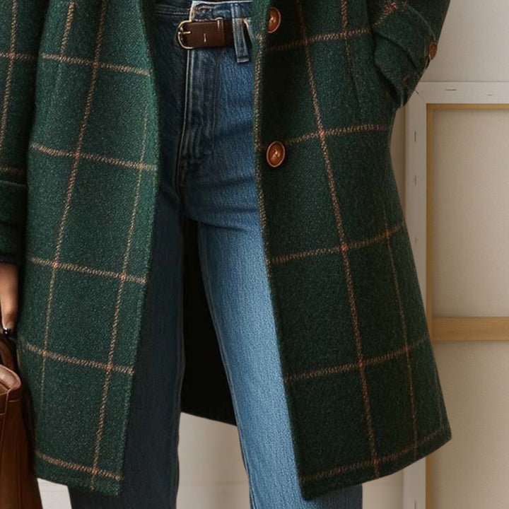 Judith – Long Cashmere-Look Jacket — Jarah Melbourne