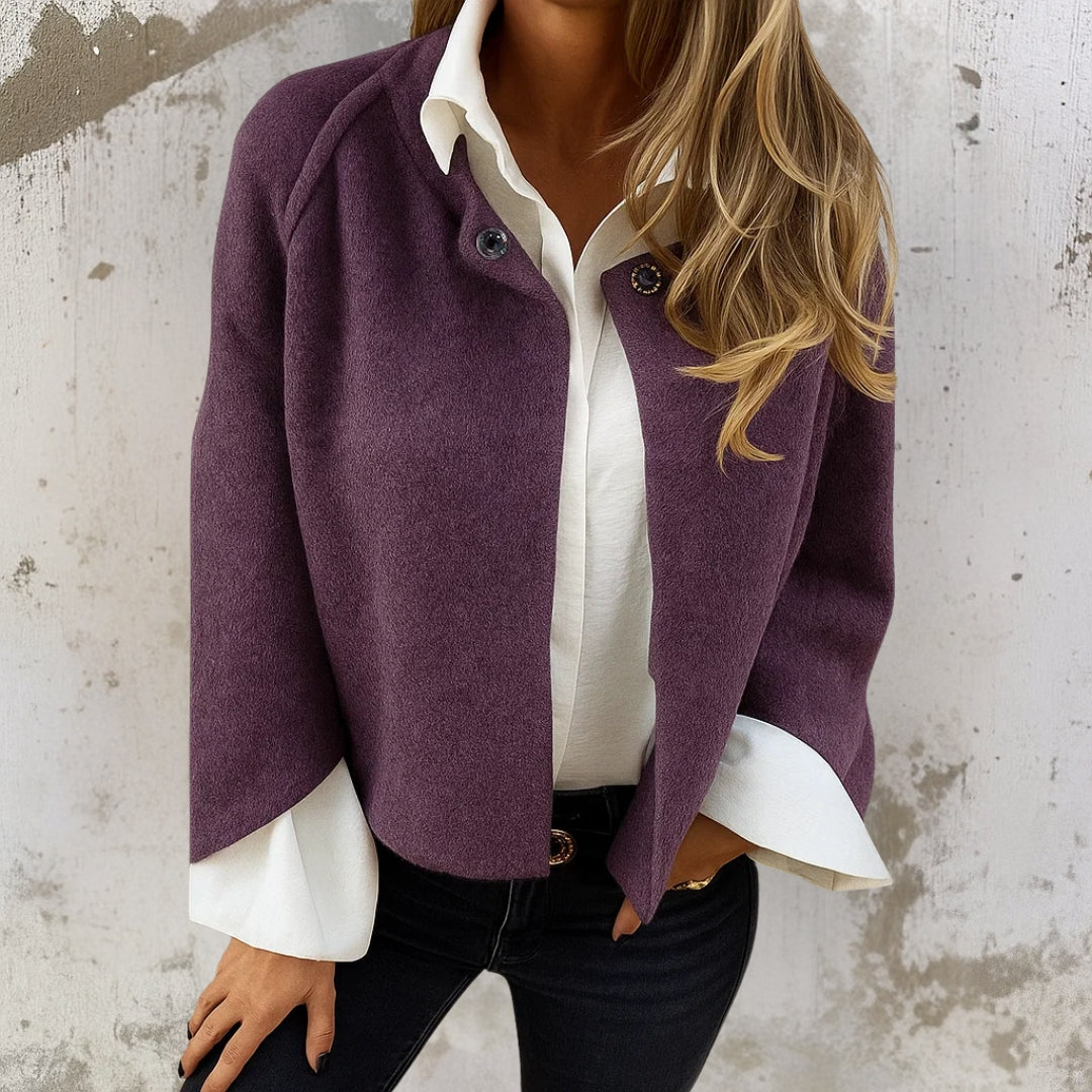 Judith – Short Cashmere-Look Jacket — Jarah Melbourne
