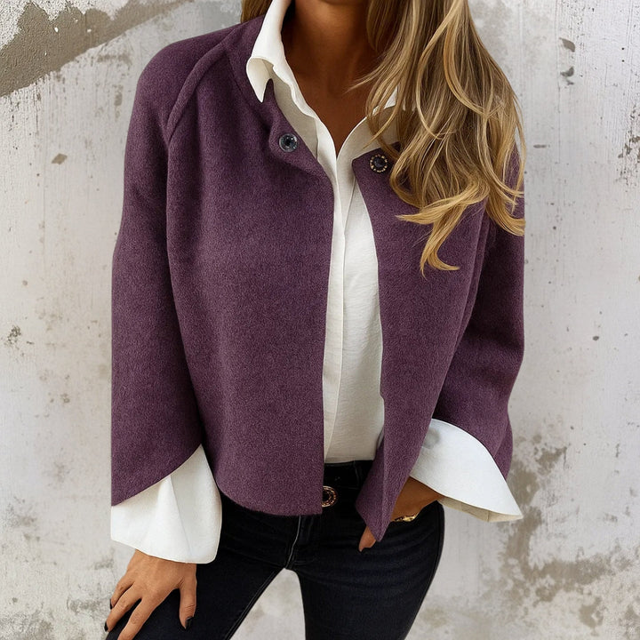 Judith – Short Cashmere-Look Jacket — Jarah Melbourne