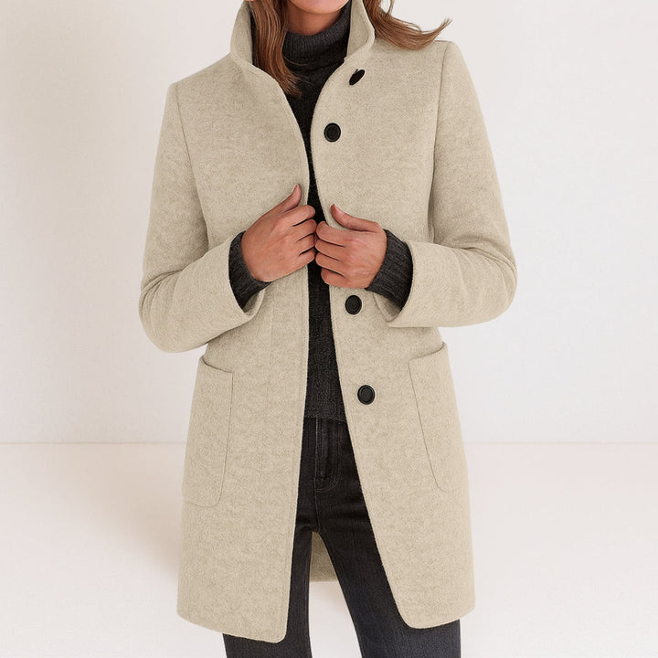Stella – High-Collar Jacket — Jarah Melbourne