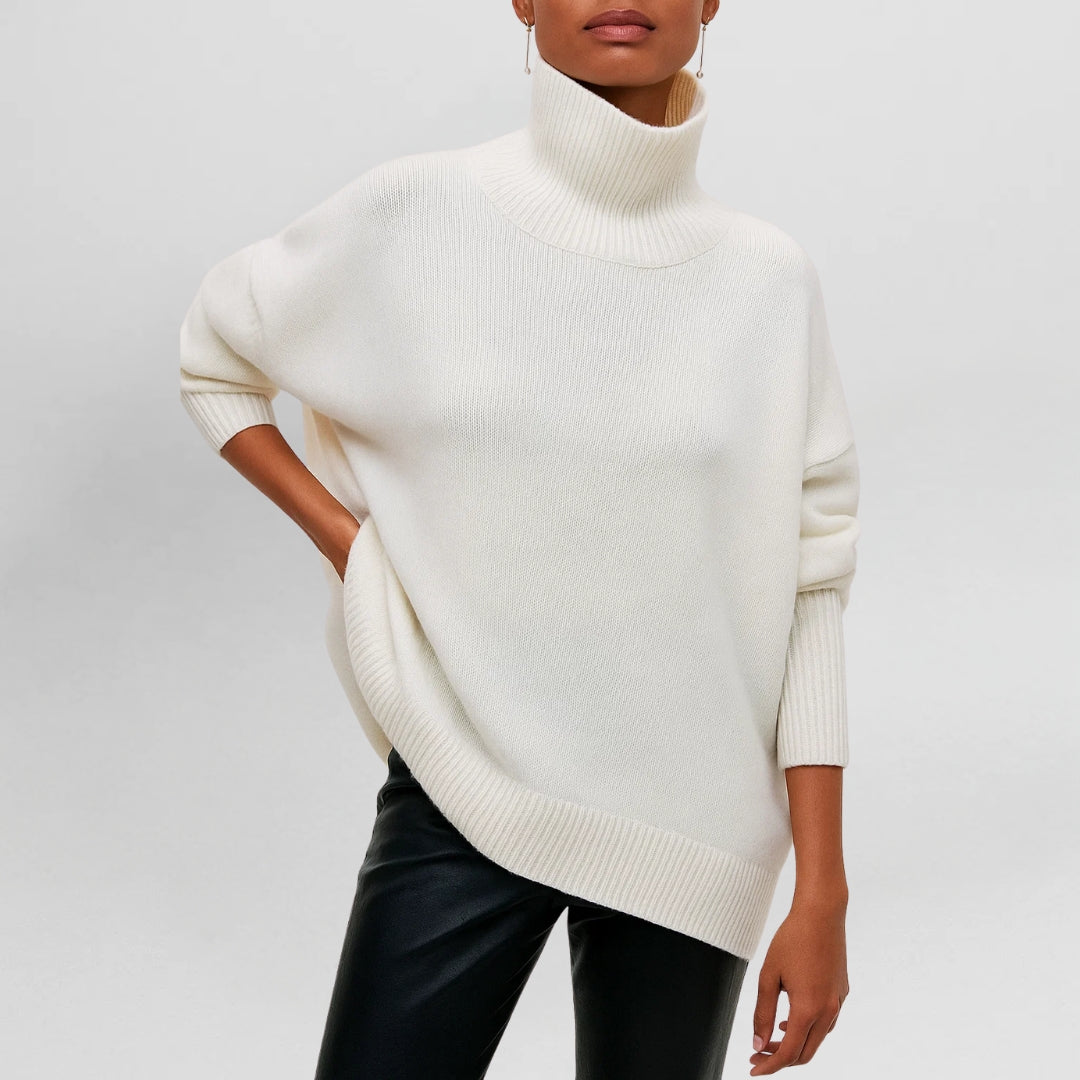 Stefanie – Roll-Neck Knit Jumper — Jarah Melbourne