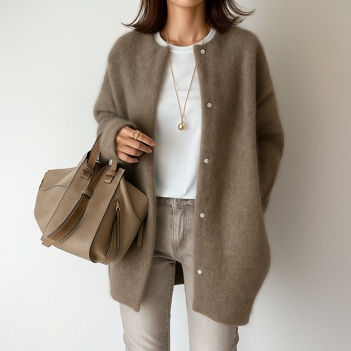Silvia – Warm Knit Cardigan — Jarah Melbourne