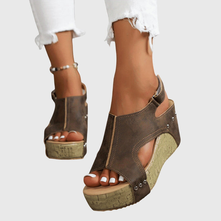 Lucinda | Orthopedic Wedge Sandal