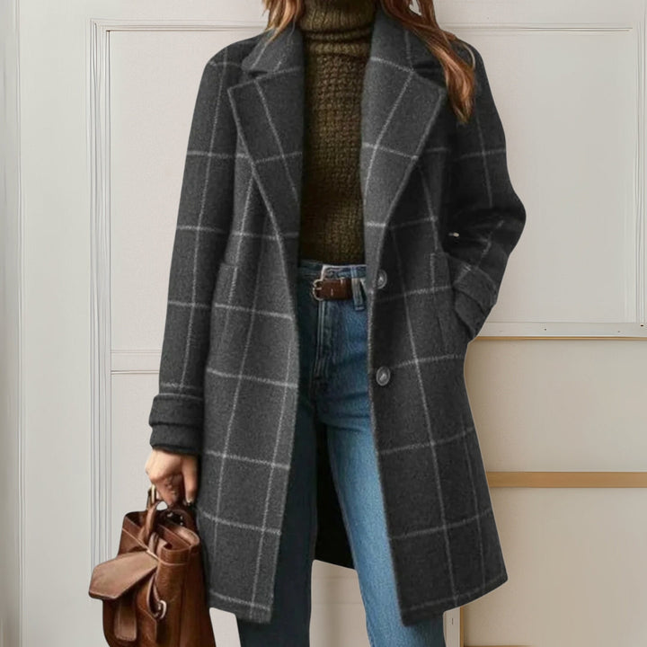 Judith – Long Cashmere-Look Jacket — Jarah Melbourne