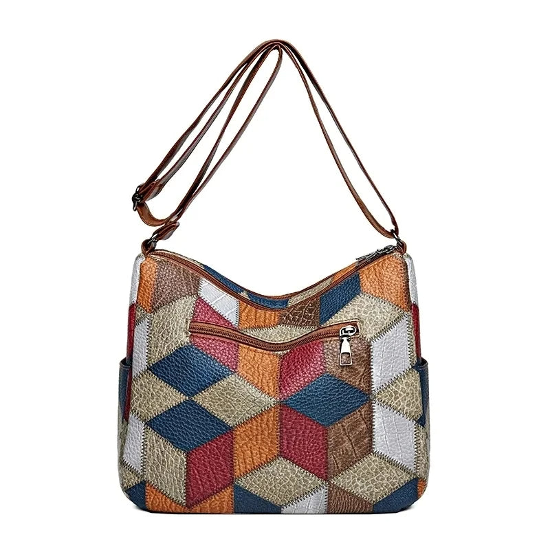 Samina | Patchwork Vegan Handbag — Jarah Melbourne
